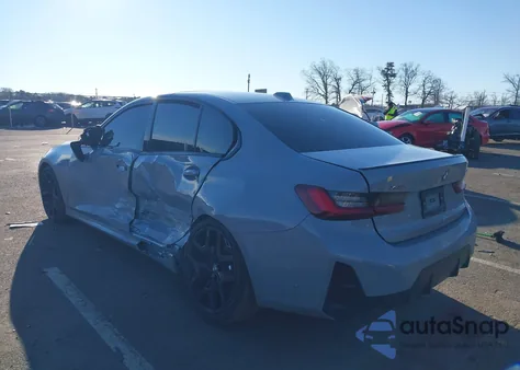 2025 BMW 3 Series 330I xDrive z USA, uszkodzony, nr VIN 3MW89CW06S8F68325